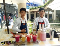 飲品培訓—惠州十里銀灘維港灣展翅學員冰沙活動（2）
